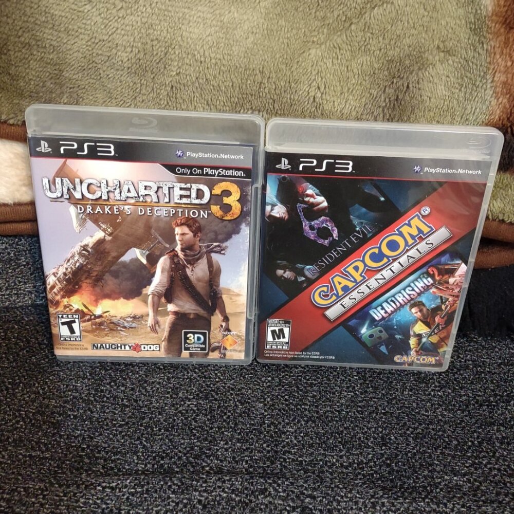 A bundle of 3 PS 3 games.
